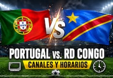 ¿Dónde ver Portugal — RD Congo EN VIVO GRATIS, con Cristiano Ronaldo, por Mundial de Fútbol 2026 en TV abierta? Horarios y canales de TV online