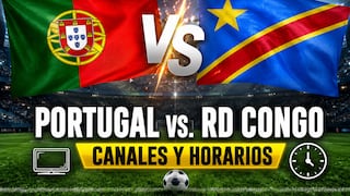 ¿Dónde ver Portugal — RD Congo, con Cristiano Ronaldo, por Mundial de Fútbol 2026 en TV abierta?