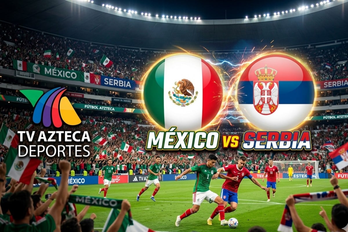 México llega a este compromiso con la intención de afinar detalles antes de su debut mundialista, mientras que Serbia representa una exigente prueba para medir el nivel del Tri a pocos días del arranque de la Copa del Mundo 2026. (Foto: Imagen creada por Mix usando Gemini)
