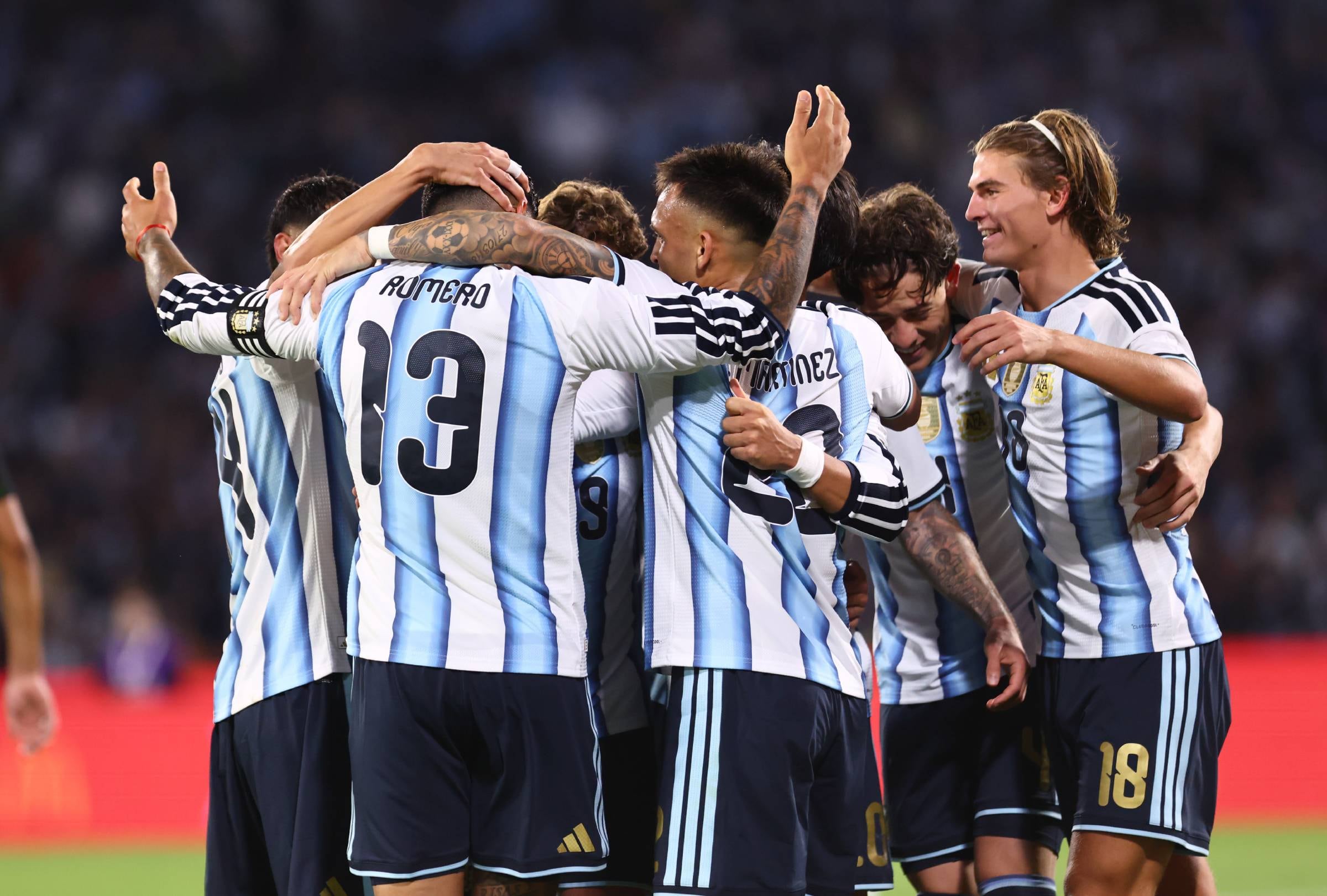 BUENOS AIRES, ARGENTINA, 3/10/2026. Revisa la guía de canales para ver EN VIVO el partido Argentina vs. Burkina Faso que se realizará en el Monumental. FOTO: EFE/Ivana Maritano.