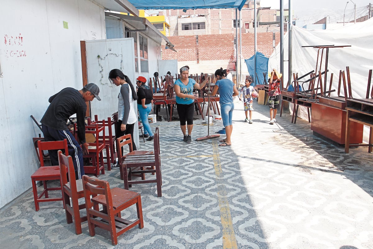 Colegios no se encuentran en buenas condiciones para iniciar el año escolar. (Foto: GEC)