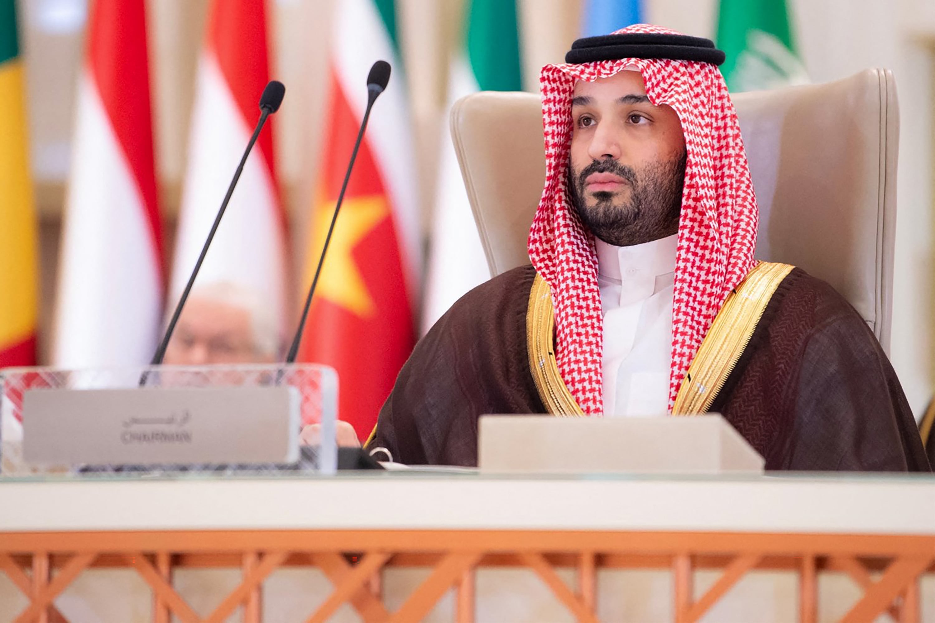 El príncipe heredero saudí Mohammed bin Salman. (Foto de Ahmed NURELDINE / SPA / AFP)