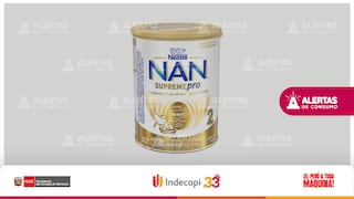 Indecopi alerta sobre retiro de lote de fórmulas infantiles NAN por posible presencia de toxina