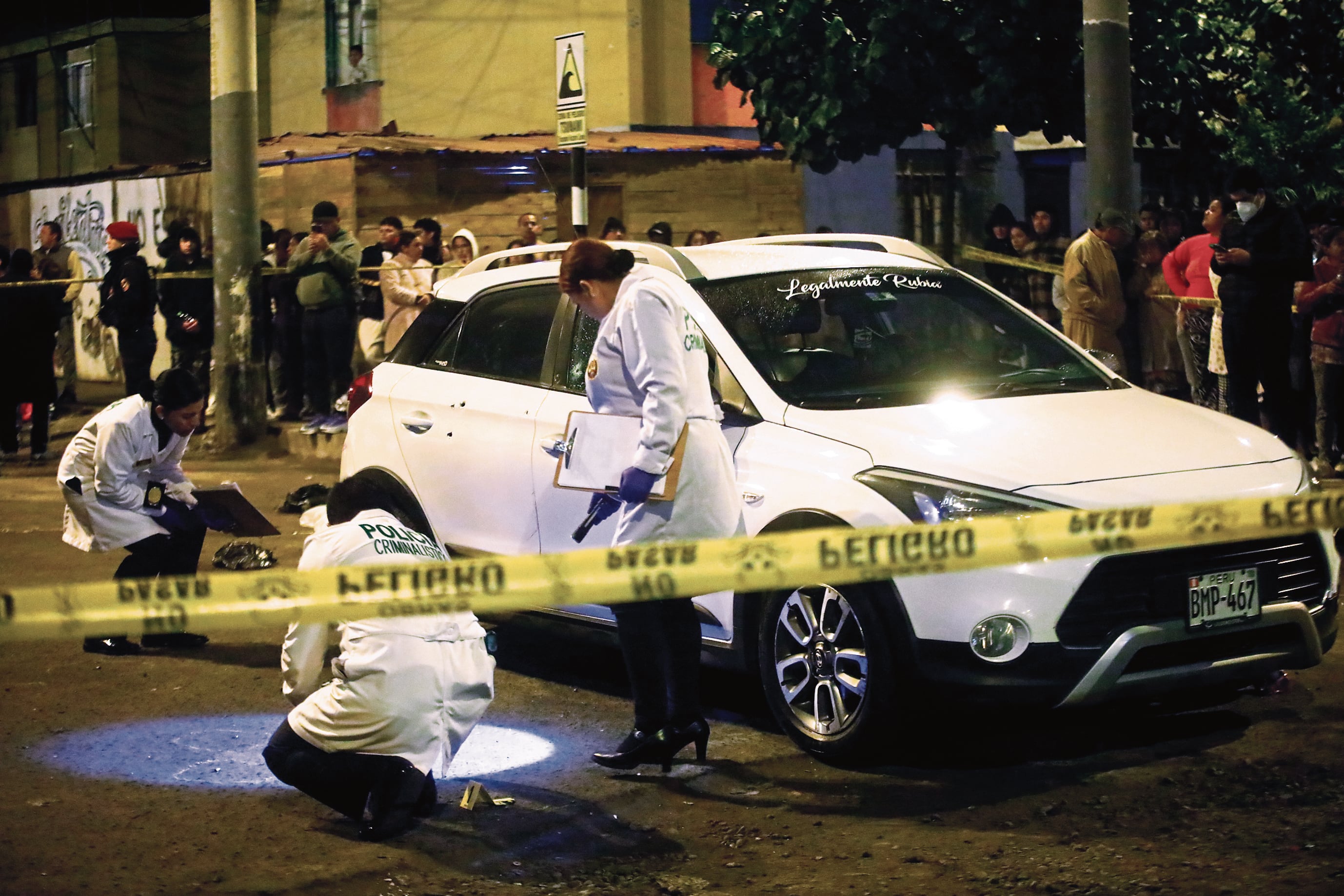 El jefe del INEI, Gaspar Morán, precisó que la tasa estimada de homicidios para 2025 es de 10.7 por cada 100,000 habitantes. Foto: GEC.