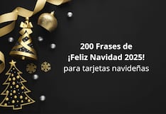 💒 200 frases de ¡Feliz Navidad! que debes compartir este 25 de diciembre con tus amistades