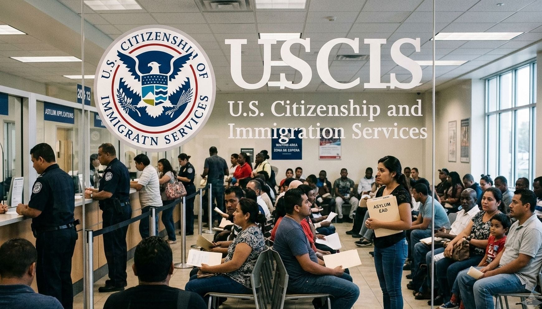 USCIS vuelve a tener un límite de 30 días para decidir los primeros permisos de trabajo por asilo, una protección clave para quienes necesitan empezar a trabajar con papeles mientras su caso sigue pendiente (Foto: Imagen creada por Gestión MIX usando Gemini)