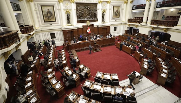 El Pleno del Congreso debatirá y votará las dos mociones para censurar al ministro del Interior, Vicente Romero. (Foto: Julio Reaño / @Photo.gec)
