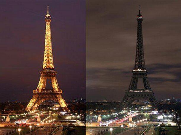 París se suma a la Hora del Planeta. (Foto: Twitter)