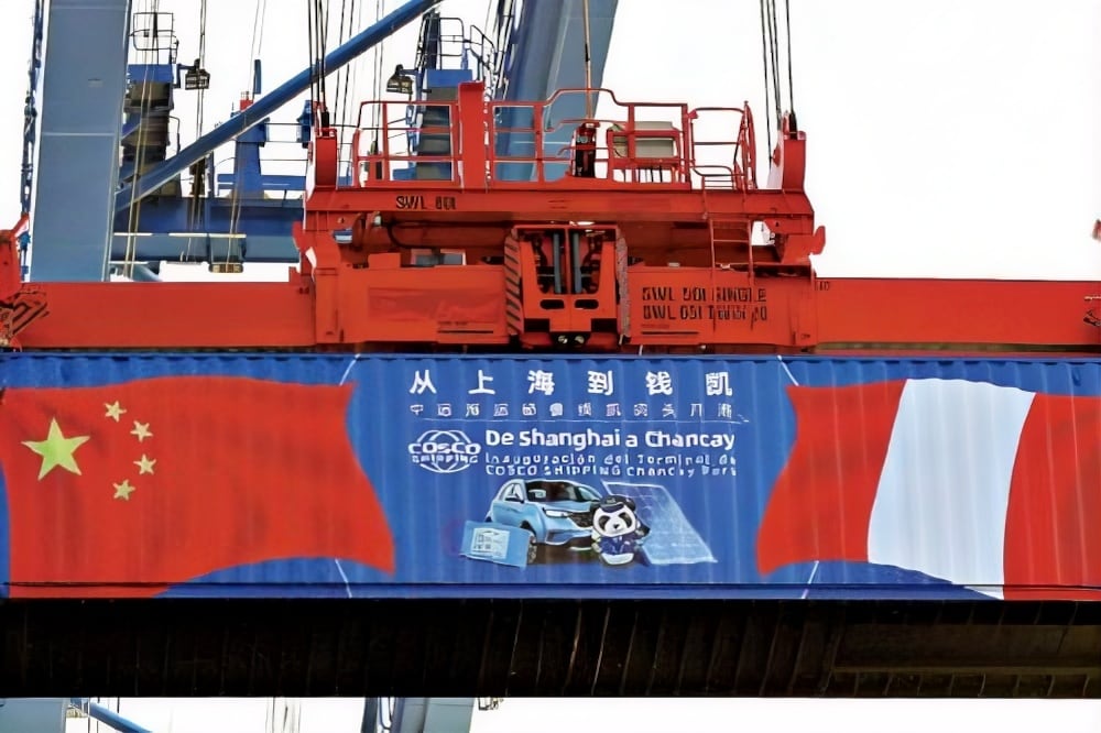 El comercio bilateral entre Perú y China pasó de US$ 34,900 millones en 2022 a US$ 50,900 millones en 2025, según el documento.