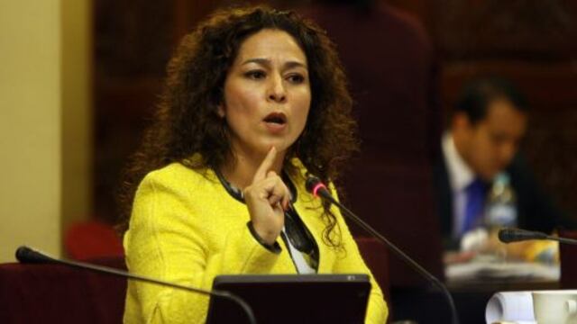Fiscalía pide levantar la inmunidad de la congresista Cecilia Chacón