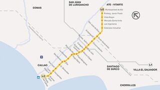 Ocho trabajadores heridos al colapsar una obra necesaria para la línea 2 del Metro de Lima