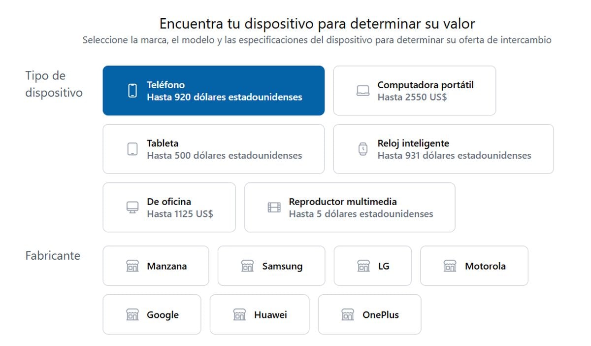 Así puedes cotizar el precio de tus dispositivos electrónicos en desuso (Foto: Sitio web de Costco)