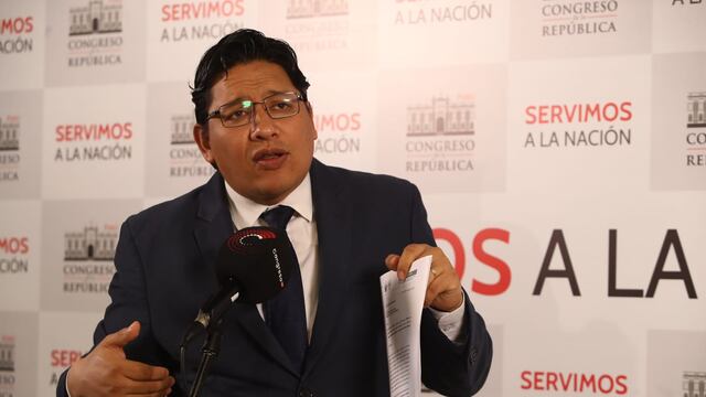 Bancada de Acción Popular evaluará caso de Jorge Flores el próximo lunes 17