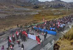 Pobladores tomaron el campamento de Antamina