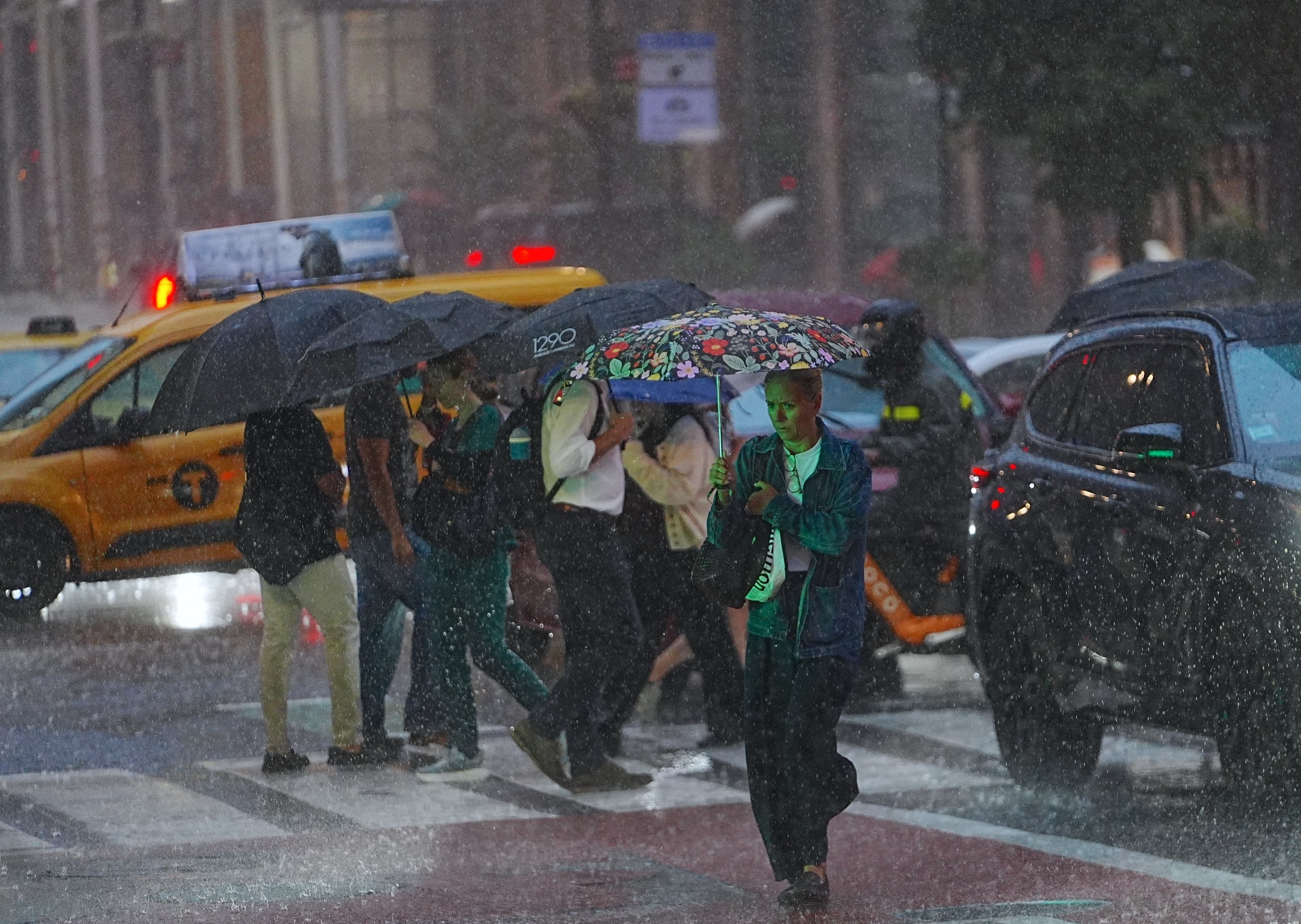 Esta tormenta traerá intensas lluvias y vientos fuertes en el este de la ciudad de Nueva York. (Crédito: Selcuk Acar / Anadolu via AFP)