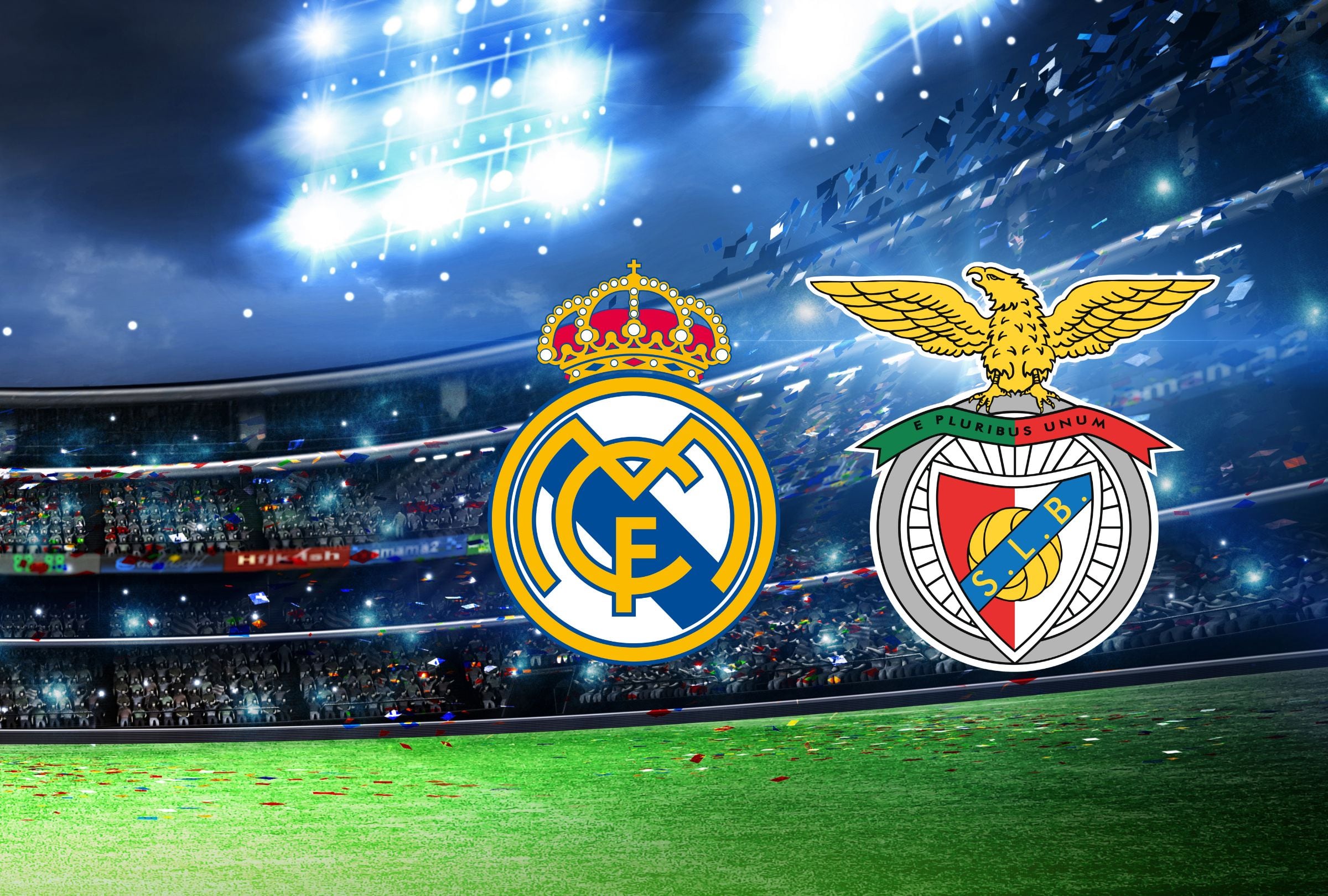 El partido Real Madrid vs. Benfica ha generado mucha expectativa entre los amantes del fútbol. (Foto: Composición Gestión Mix)