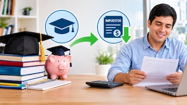 Gastos en educación servirían para reducir el pago de impuestos de trabajadores