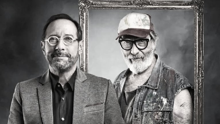 Guillermo Francella y Luis Brandon en Mi obra maestra (Foto: gentleza prensa)
