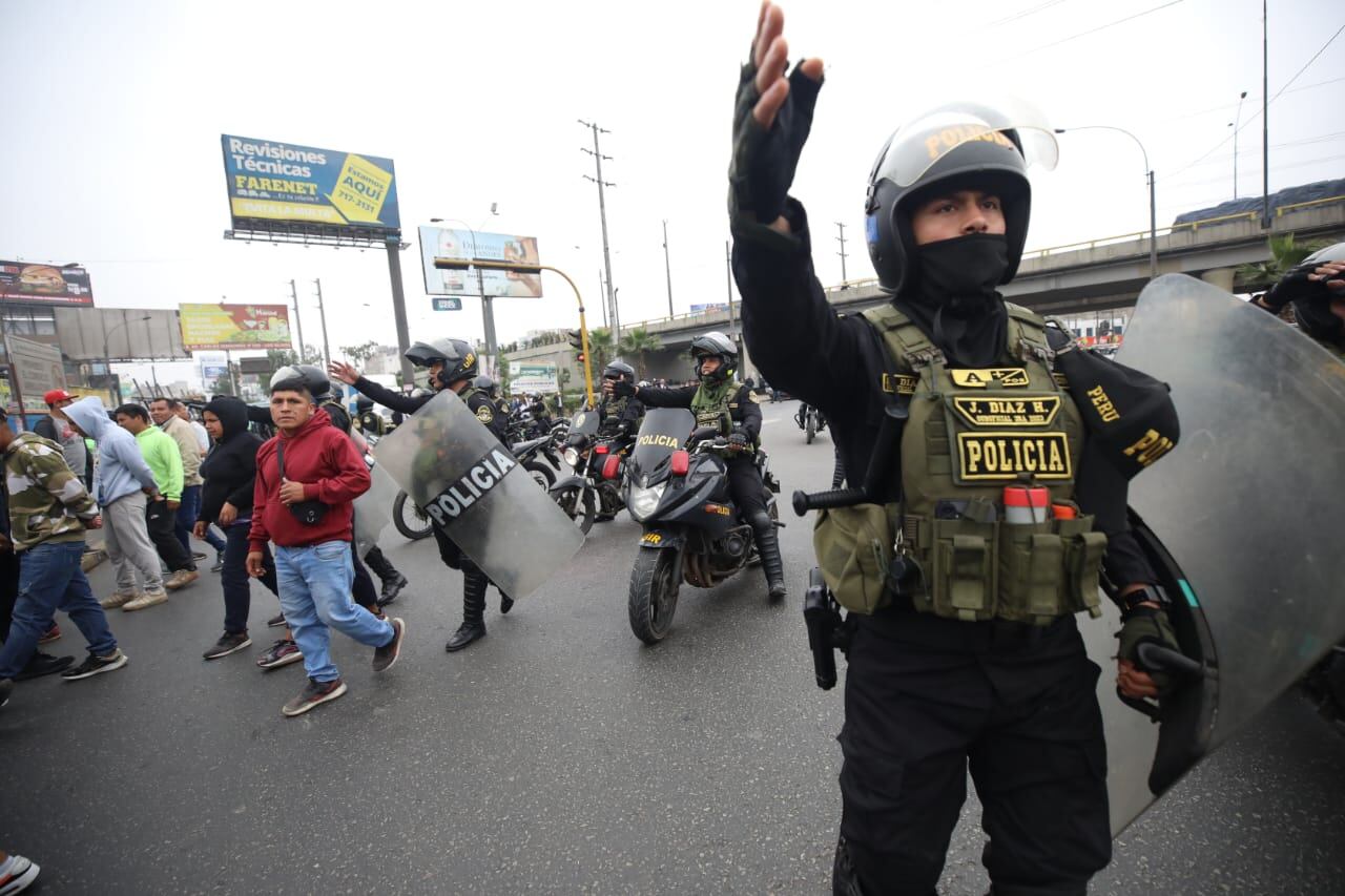Paro de transportistas. (Foto: GEC)