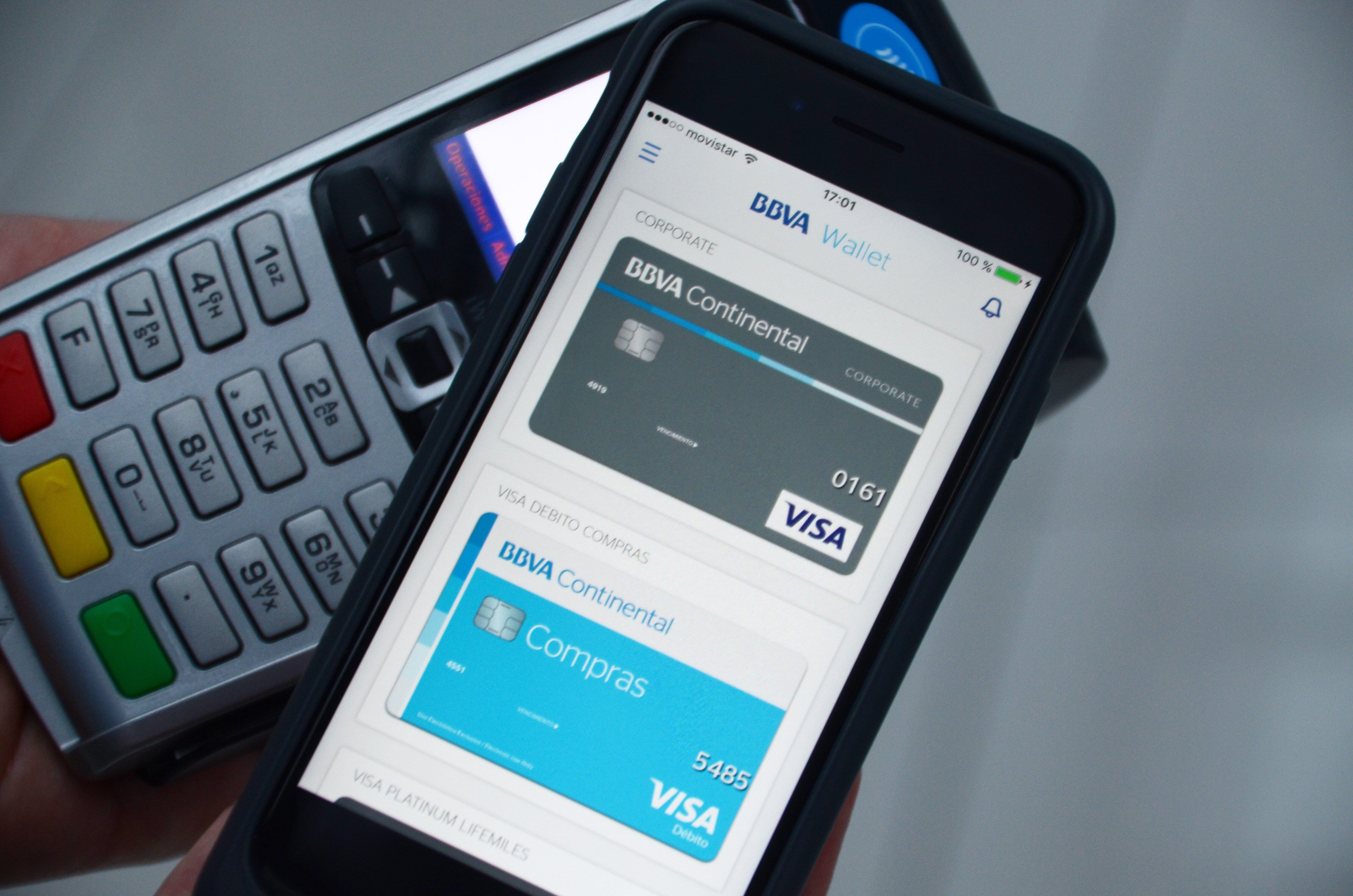 App móvil del BBVA. (Foto: GEC)