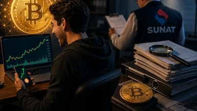 Criptomonedas: Tribunal Fiscal establece pruebas para justificar depósitos | Foto: Imagen generada con IA - ChatGPT