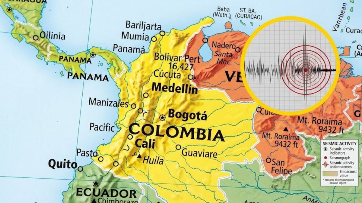 ¿En qué zonas de Colombia se sintió con mayor fuerza el terremoto de hoy 10 de agosto?