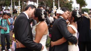 Febrero y mayo son los meses preferidos para casarse en Lima y Callao