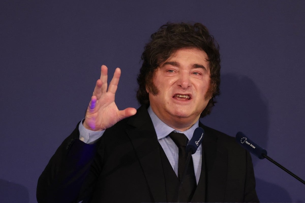 El presidente argentino Javier Milei. (Thomas COEX / AFP)
