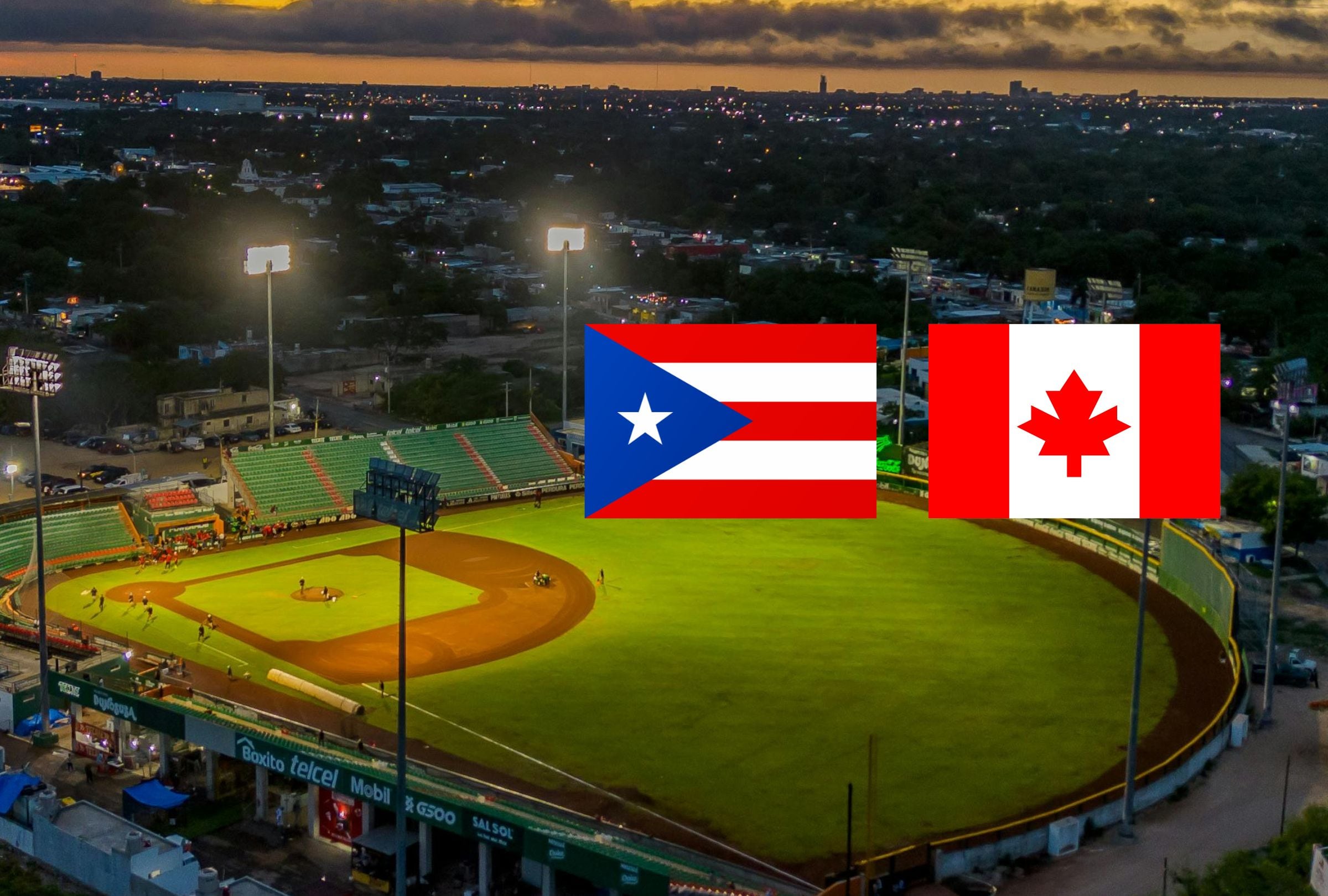 El Puerto Rico vs. Canadá por el Clásico Mundial de Béisbol 2026 es uno de los grandes partidos que hay este martes 10 de marzo. (Foto: Composición Gestión Mix)