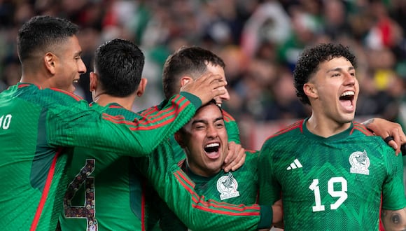 Celebración de la Selección de México. (Foto: Agencias).