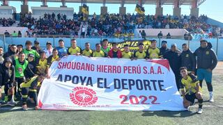 San Pedro de Marcona  participó en departamental de Copa Perú con apoyo de Shougang Hierro Perú