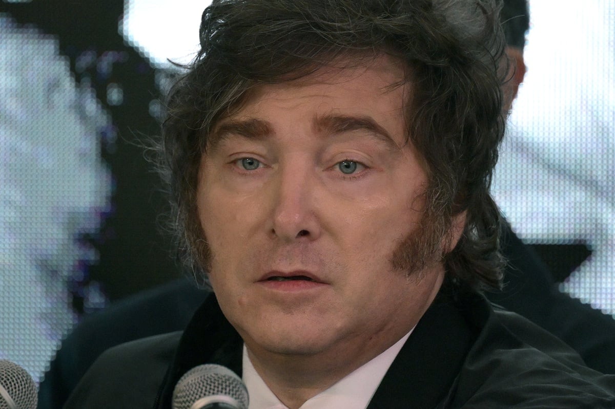 Netanyahu elogió a Milei por mostrar “claridad moral” al estar del lado de Israel.(JUAN MABROMATA / AFP)