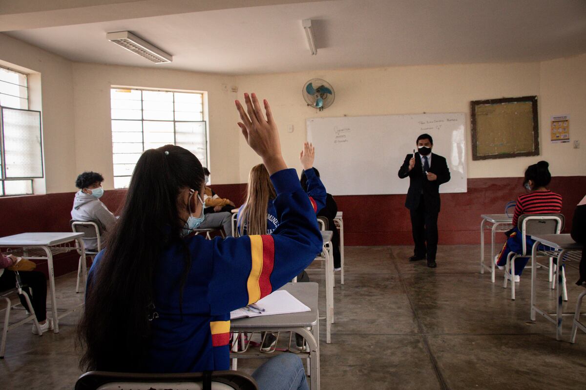 Se retornará a la presencialidad escolar al 100% posterior a dos años de clases virtuales. (Foto: GEC)