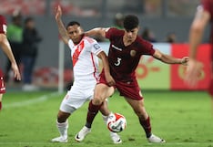 Perú empató 1-1 con Venezuela en el Estadio Nacional de Lima por las Eliminatorias 2026