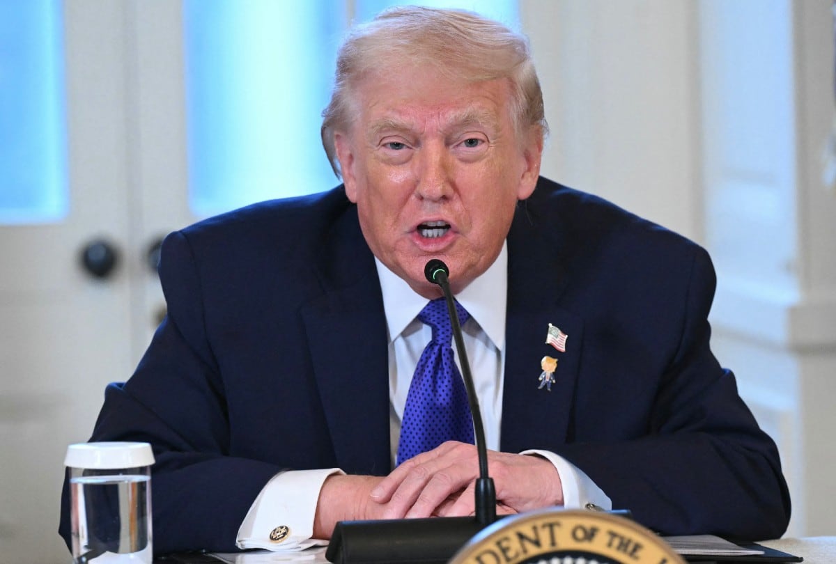 Donald Trump afirmó que evaluará con María Corina Machado un eventual rol en el futuro político de Venezuela durante una reunión prevista en Washington. Foto: SAUL LOEB / AFP.