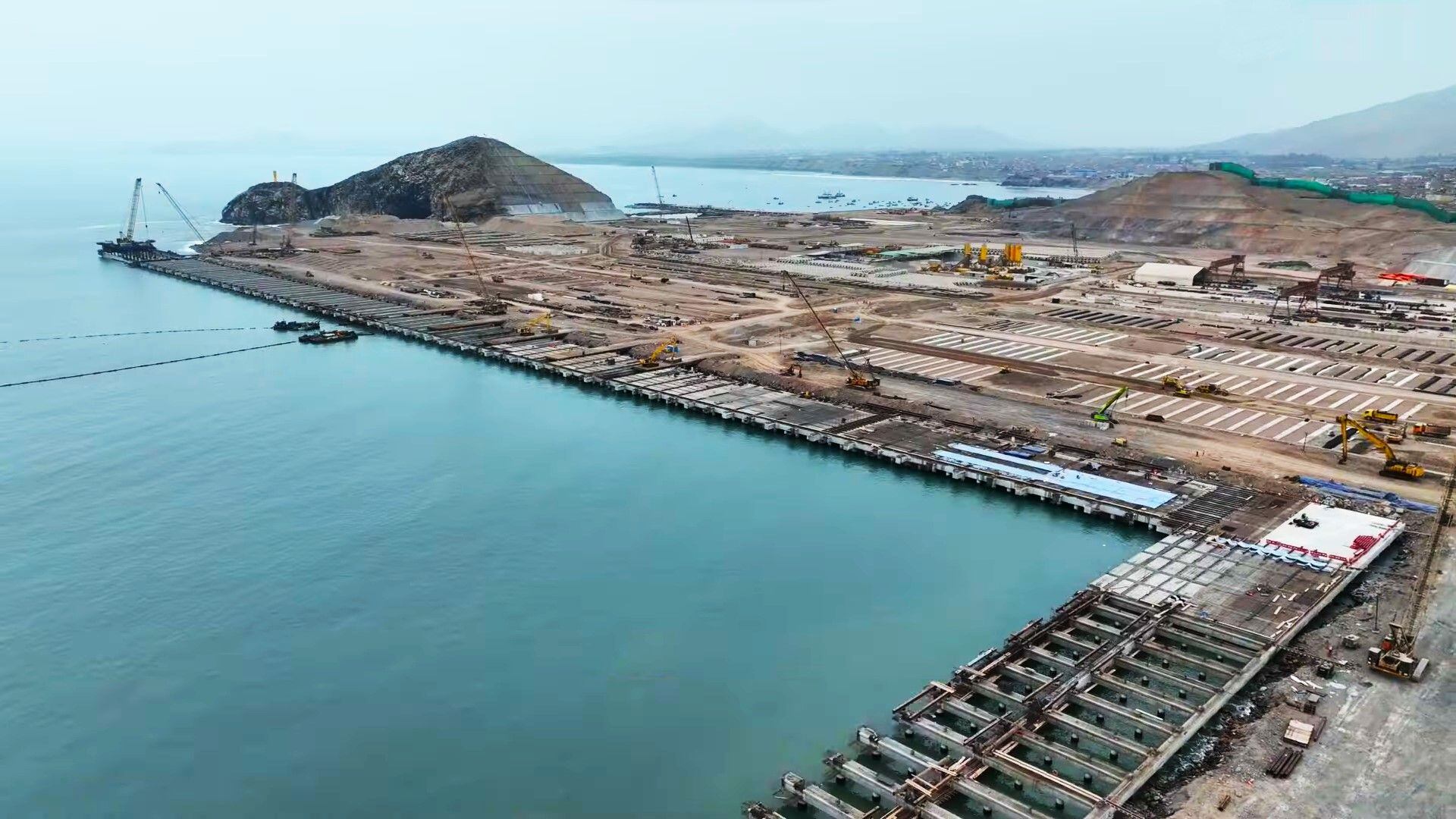 Se busca la instalación de una zona especial en Chancay, donde opera el megapuerto. | Foto: Gestión