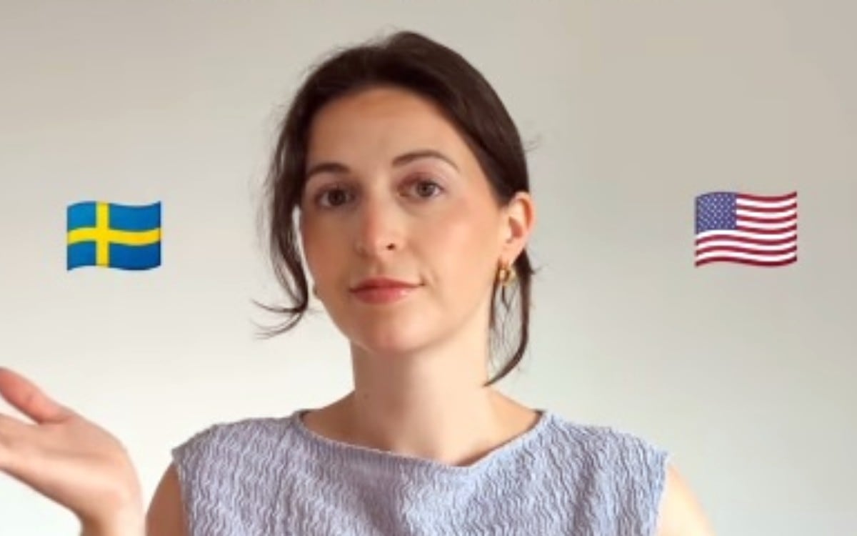 Courtney El Refai, madre y enfermera, recorre 8 mil km cada vez que viaja de Suecia a California para trabajar en un hospital. (Foto: @courtneyelrefai / Instagram)