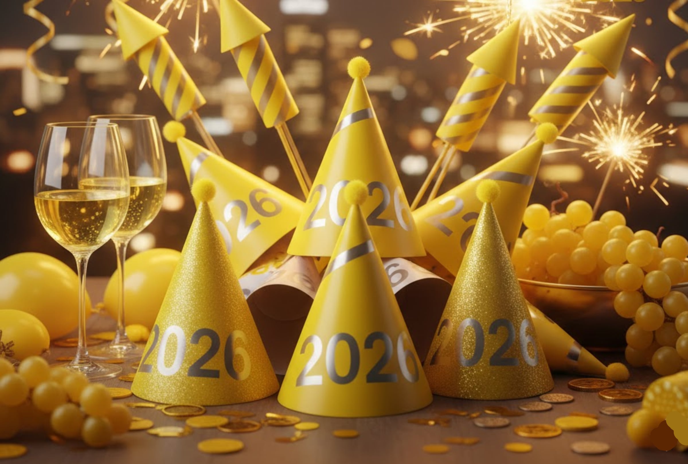 ESTADOS UNIDOS, 31/12/2025.- Encuentra 100 frases originales para Año Nuevo 2026 sobre éxito, abundancia, amor y esperanza, ideales para tarjetas, estados y publicaciones. FOTO DE CANVA.COM