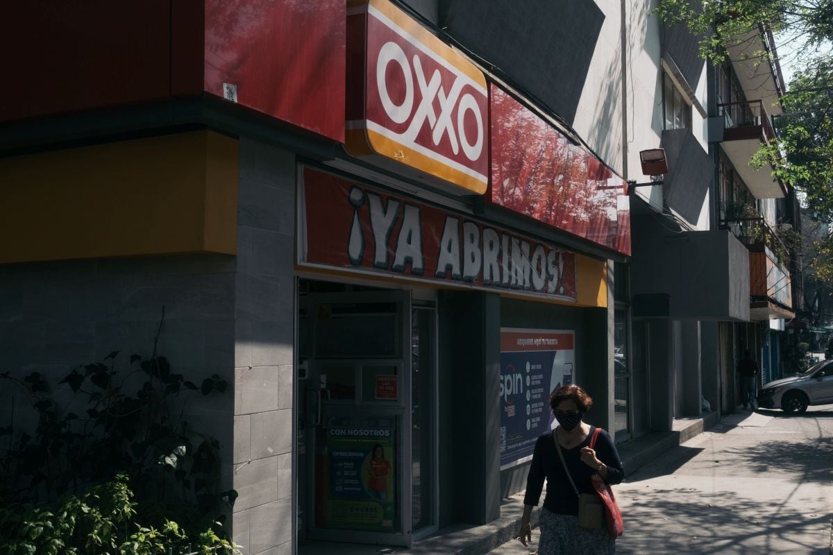 Una tienda de conveniencia Oxxo en la Ciudad de México. Fotógrafo: Jeoffrey Guillemard/Bloomberg
