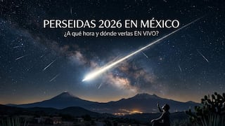 ¿A qué hora es y dónde ver la lluvia de meteoros Perseidas 2026 EN VIVO hoy en México?
