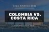 A qué hora juega Colombia vs. Costa Rica