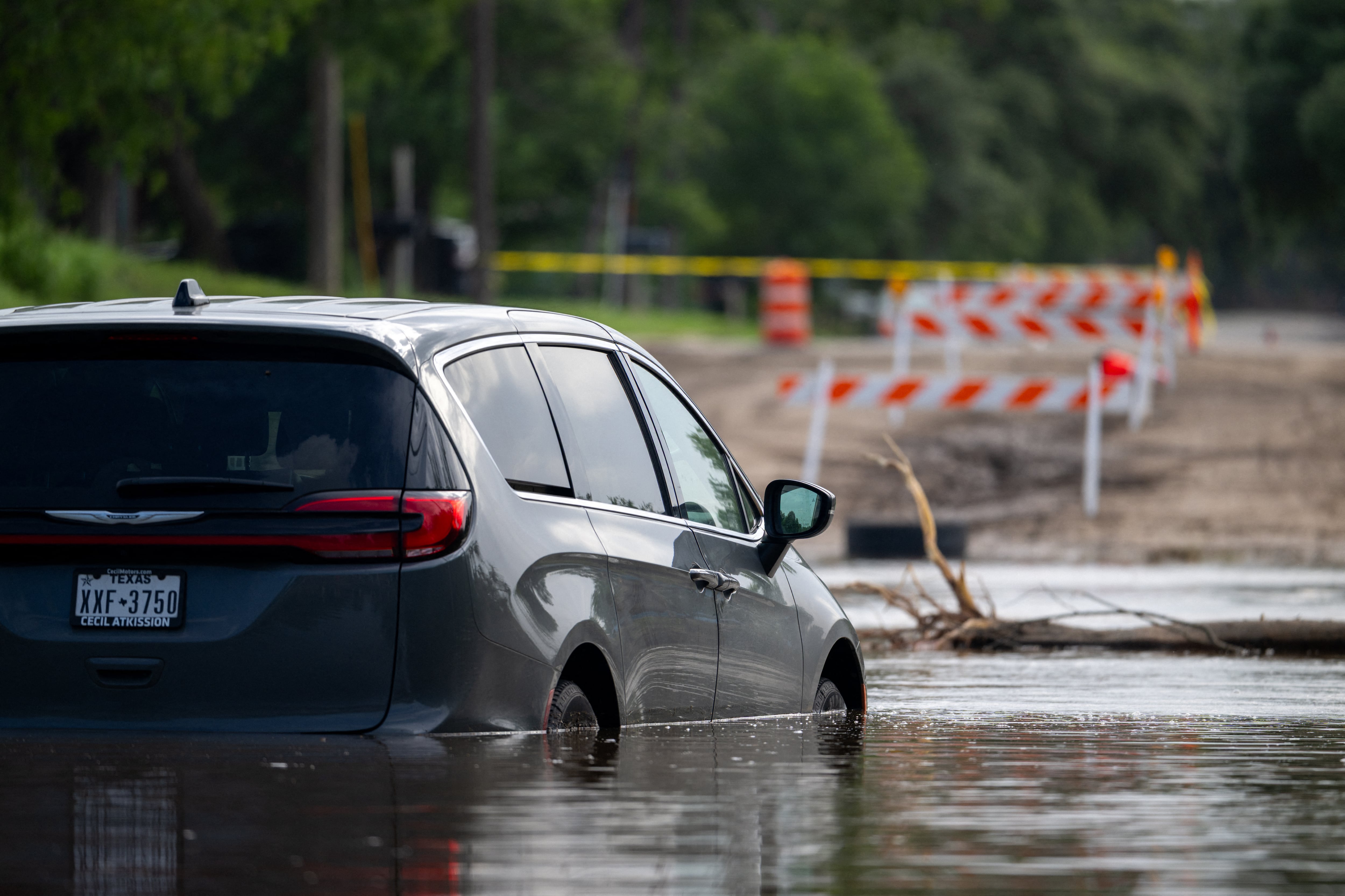 Los pronósticos no descartan la posibilidad de inundaciones en ciertas áreas del país para este inicio de semana. (Crédito: Brandon Bell / GETTY IMAGES NORTH AMERICA / Getty Images via AFP)