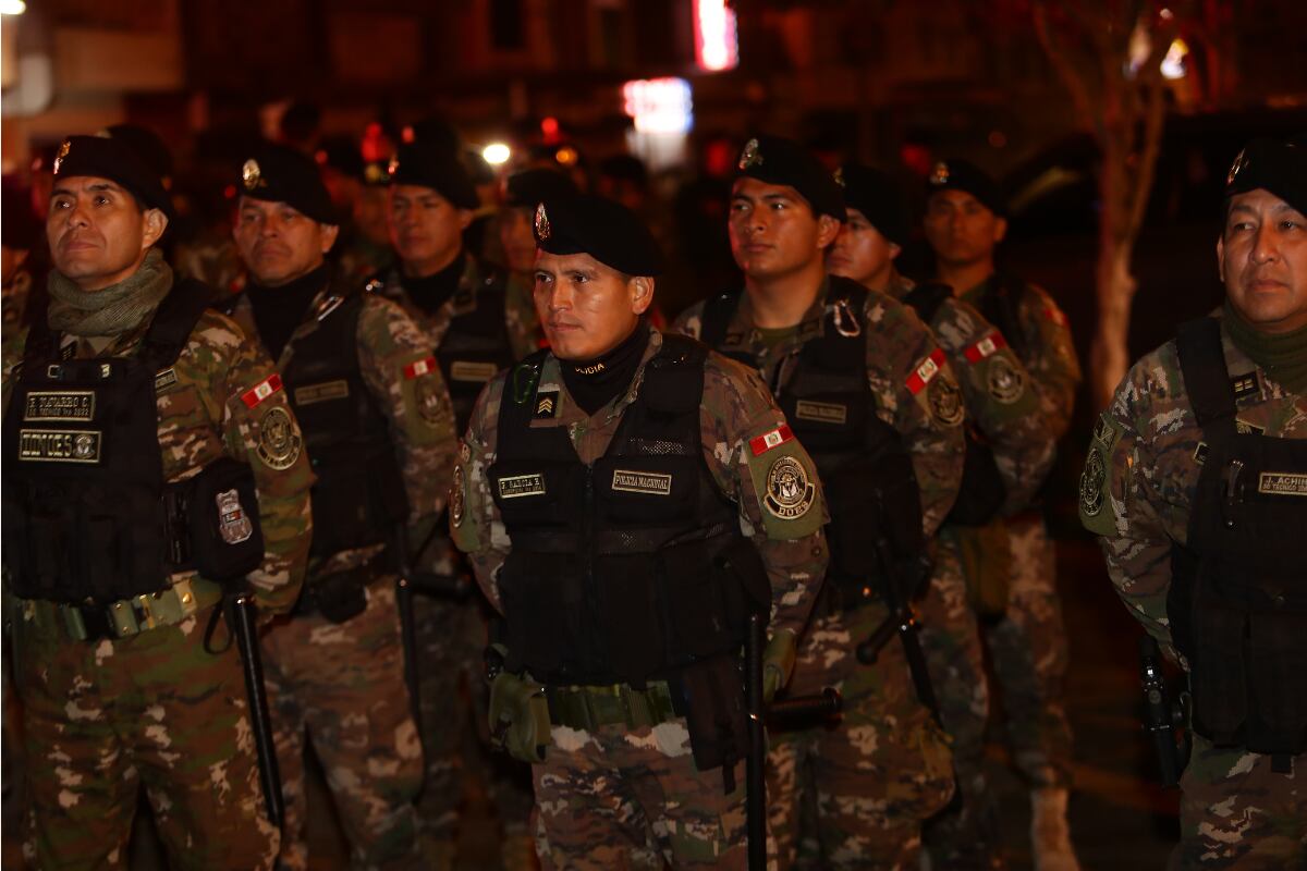 Militares apoyarán a policías en estado de emergencia decretado en provincias del norte. Foto: difusión