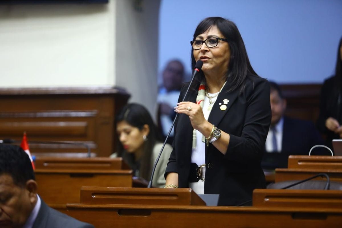 La Comisión de Ética investigará a Milagros Jáuregui por la difusión de imágenes en las que se observaría en actos públicos a menores víctimas de abuso sexual vinculadas al albergue La Casa del Padre. Foto: Congreso.