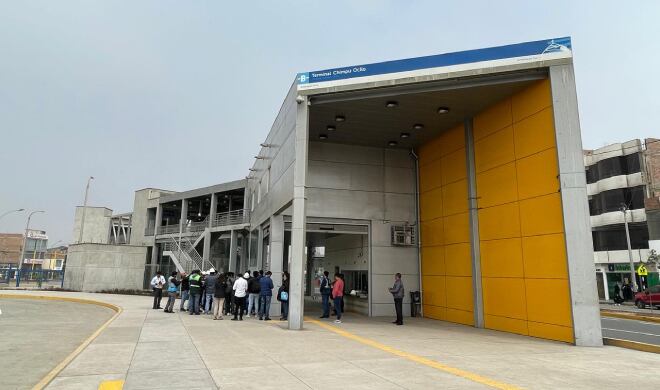 Estación Metropolitano (Foto: ATU)