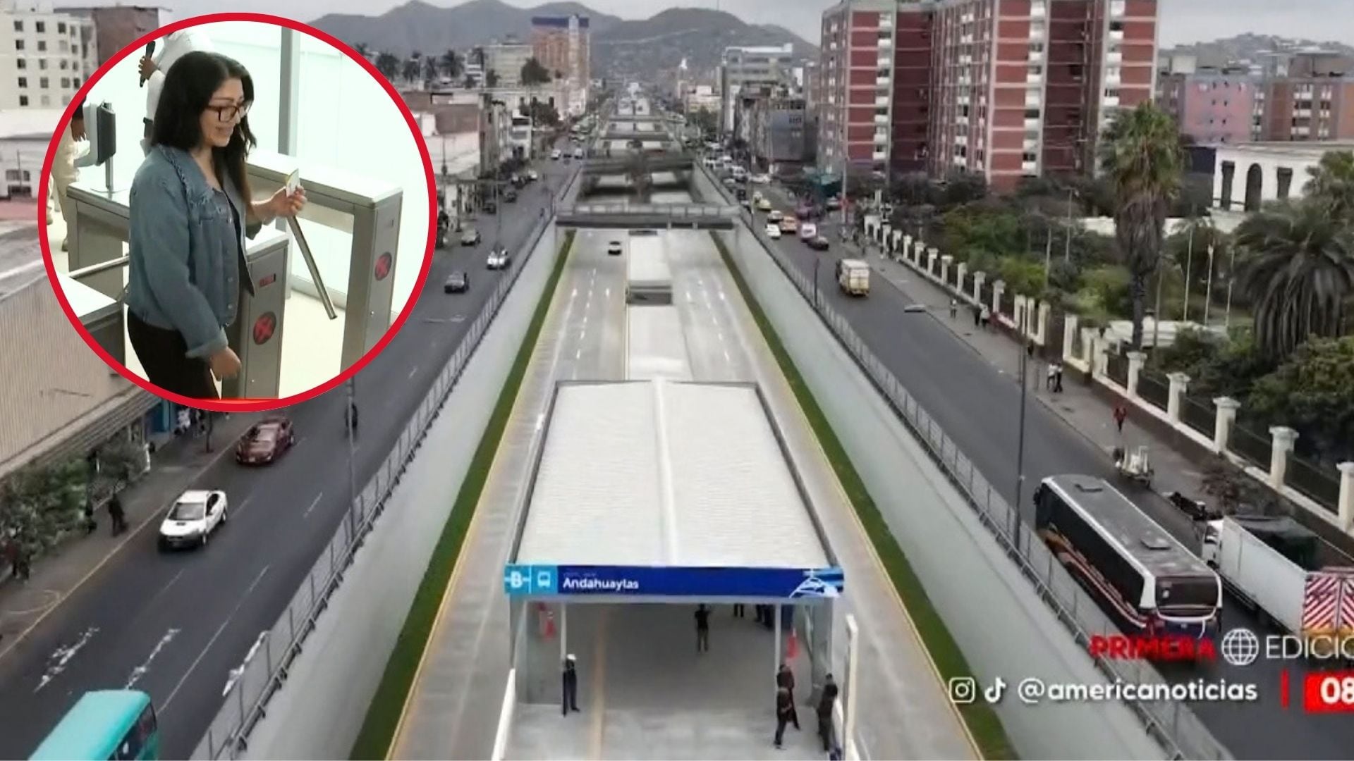 Metropolitano inicia marcha blanca en Vía Expresa Grau