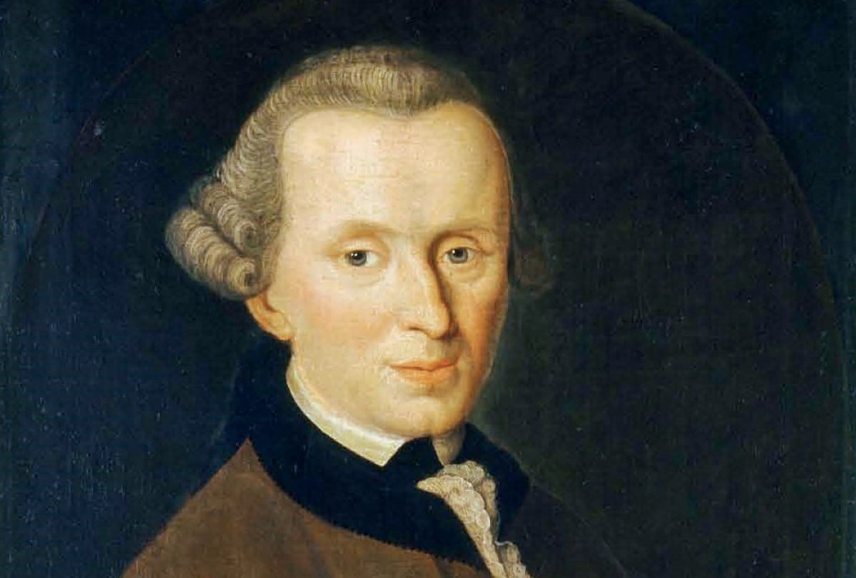 Retrato de Immanuel Kant, obra de Johann Gottlieb Becker, 1768. | Crédito: web.archive.org