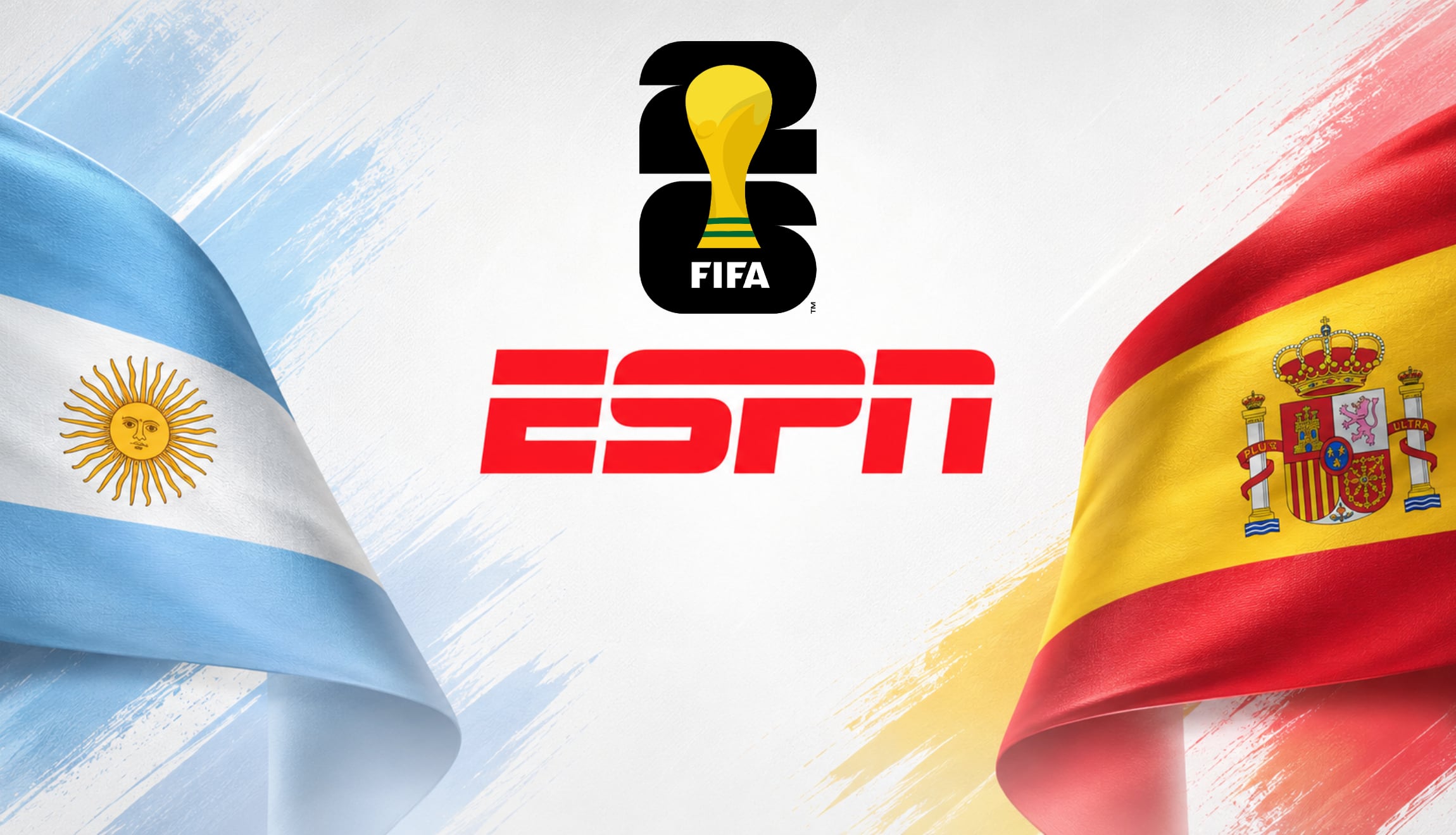 Señal de ESPN y Disney Plus Premium para ver el partido de Argentina vs. España por la final del Mundial 2026, este domingo 19 de julio, desde el Metlife Stadium de New Jersey. (Foto: Imagen creada por Gestión Mix utilizando la IA de Chat GPT)