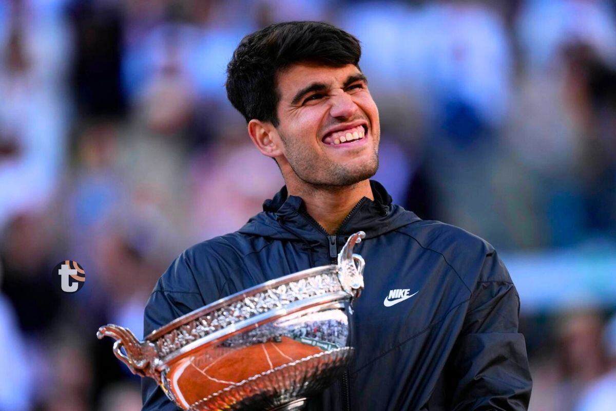 Carlos Alcaraz lleva ya 14 títulos ATP en 18 finales disputadas, (Foto: EFE)
