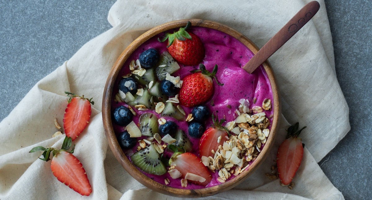 Bowls y pulpa de açaí de Wishi Bowls